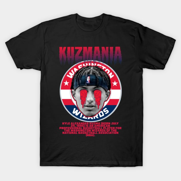 Kuzma Kyle Mania T-Shirt by coli